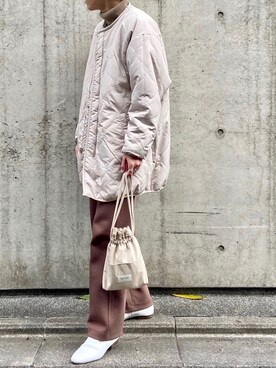 「EDIFICE（エディフィス）のアイテム（その他シューズ）」を使った、けんごさん（メンズ・174cm）の冬コーディネート