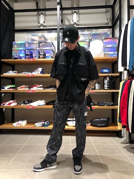 「11 by Boris Bidjan Saberi （ ボリスビジャンサベリ）の11byBorisBidjanSaberi/イレブンバイボリスビジャンサベリ/CAP 39THIRTY/キャップ/ニューエラキャップ（キャップ）」を使った、kokoroさん（メンズ・180cm）の夏コーディネート