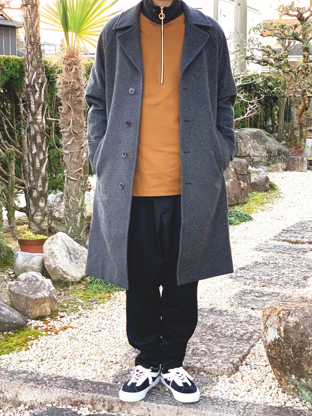 sotorichさんの「Stretch Typewriter Cook Pants（Graphpaper）」を使ったコーディネート
