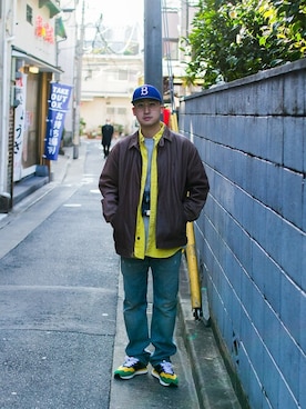 「ラルフローレン」｜BILLY'S STAFFさん（メンズ・181cm）の冬コーディネート