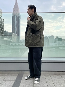 カーキアウター のメンズ人気ファッションコーディネート Wear