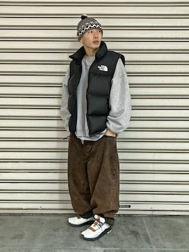 「On（オン）のアイテム」を使った、BILLY'S STAFFさん（メンズ・171cm）の冬コーディネート