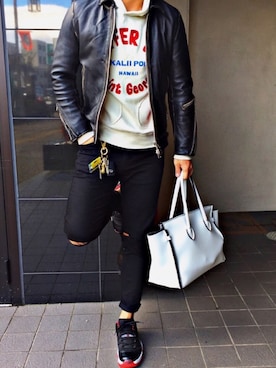 YUSUKE_PITTさん（メンズ・173cm）の冬コーディネート