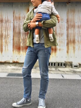 YUSUKE_PITTさん（メンズ・173cm）の秋コーディネート