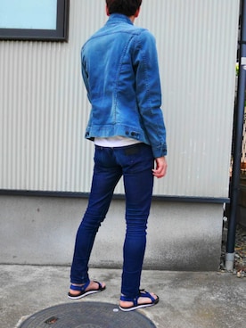 時計だけ高い奴。さん(メンズ・175cm)の春コーディネート