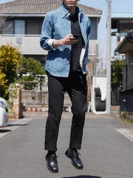 時計だけ高い奴。さんのコーディネート