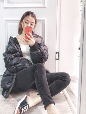 「Momo（Momo）のアイテム」を使った、Missnobodyさん（レディース・161cm）の秋コーディネート