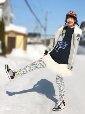 ワンダーねこビールさん(レディース・162cm)の冬コーディネート