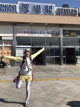 ワンダーねこビールさん（レディース・162cm）の春コーディネート