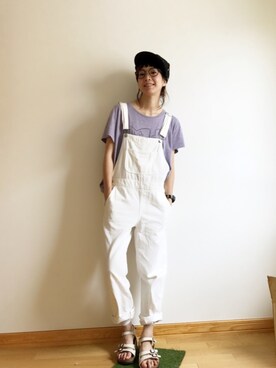 ワンダーねこビールさん（レディース・162cm）の夏コーディネート