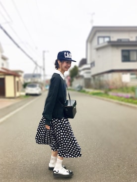 ワンダーねこビールさん（レディース・162cm）の春コーディネート