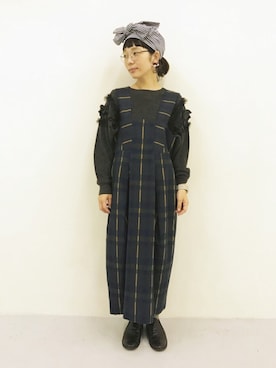 「relacher（ルラシェ）のアイテム」を使った、higumarukaさん（レディース・152cm）の冬コーディネート