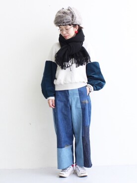 higumarukaさん（レディース・152cm）の冬コーディネート