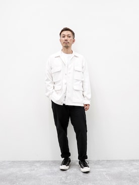 「GLOBAL WORK（グローバルワーク）のアイテム（その他アウター）」を使った、ユーゾーさん（メンズ・168cm）の冬コーディネート