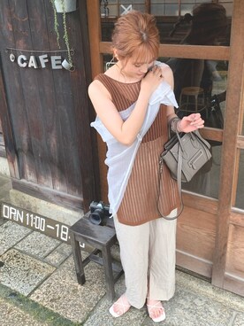 oharuharuさん（レディース・156cm）の夏コーディネート