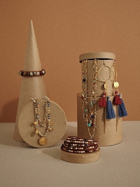 「ブレスレット」｜CHAN LUU JAPANさん（レディース・169cm）の夏コーディネート