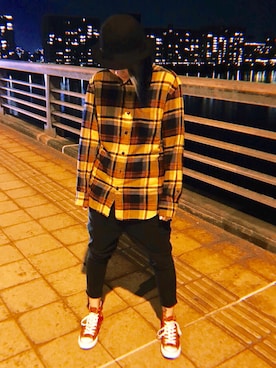 「PHENOMENON（フェノメノン）のアイテム」を使った、SHOCOさん（レディース・163cm）の春コーディネート