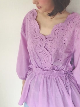 「CAROLINA GLASER（カロリナ グレイサー）のアイテム」を使った、ひろまちさん（レディース・164cm）の春コーディネート