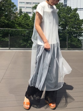 ひろまちさん（レディース・164cm）の夏コーディネート