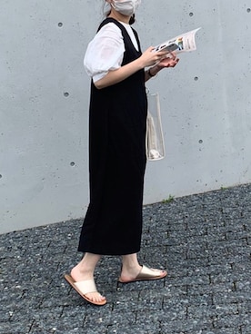 「アイテム（ワンピース/ドレス）」を使った、ANNAさん（レディース・157cm・10代）の夏コーディネート