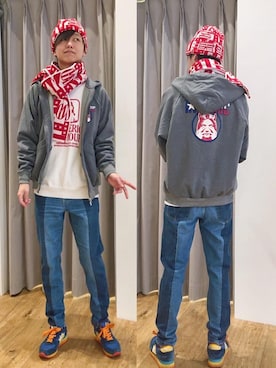 しゅう。さん（メンズ・168cm）の冬コーディネート