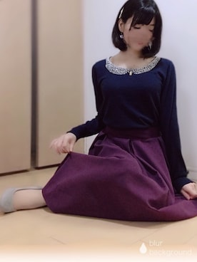 「通勤コーデ」｜「アイテム（食器/キッチン）」を使った、Yukko.☃︎さん（レディース・160cm）の春コーディネート