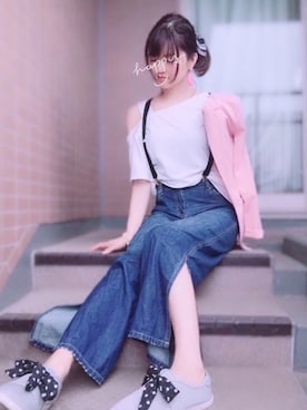 Yukko.☃︎さん（レディース・160cm）の春コーディネート