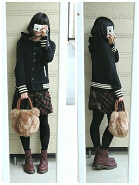 しぃoさん(レディース・159cm)の冬コーディネート