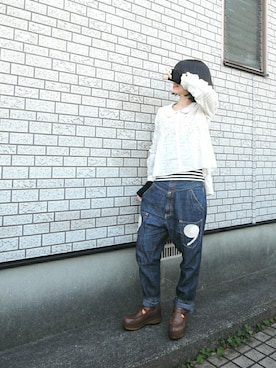 「kuskus（クスクス）のアイテム」を使った、しぃｏさん（レディース・159cm）の冬コーディネート