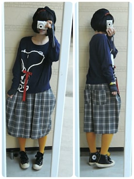 しぃｏさん（レディース・159cm）の春コーディネート