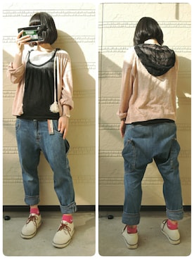 しぃｏさん（レディース・159cm）の春コーディネート