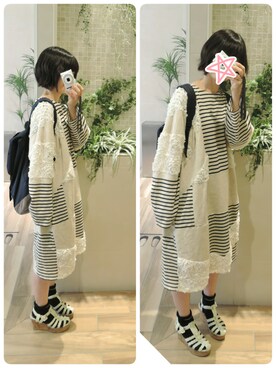 しぃｏさん（レディース・159cm）の夏コーディネート
