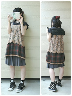 しぃｏさん（レディース・159cm）の春コーディネート