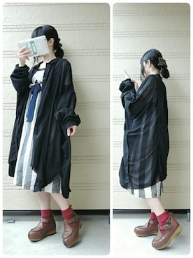 「革靴」｜「アイテム（キャミソール）」を使った、しぃｏさん（レディース・159cm）の夏コーディネート