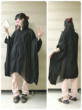 しぃｏさん（レディース・159cm）の夏コーディネート