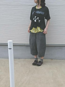 「kuskus（クスクス）のアイテム」を使った、しぃｏさん（レディース・159cm）の夏コーディネート