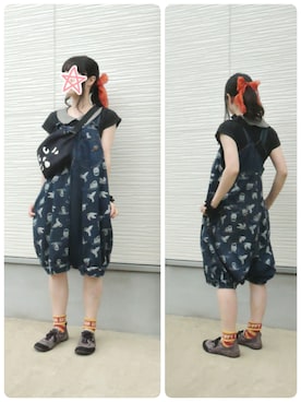 「bortsprungt.（ボシュプルメット）のアイテム」を使った、しぃｏさん（レディース・159cm）の秋コーディネート