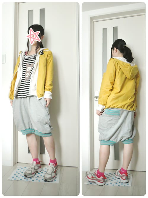 しぃｏ Ne Netのナイロンジャケットを使ったコーディネート Wear