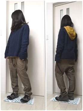 しぃｏさん（レディース・159cm）の冬コーディネート