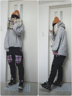 しぃｏさん（レディース・159cm）の冬コーディネート