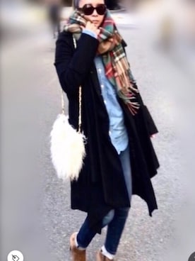 「UNDERCOVER（アンダーカバー）のアイテム（その他アウター）」を使った、noah🐈さん（レディース・160cm）の秋コーディネート
