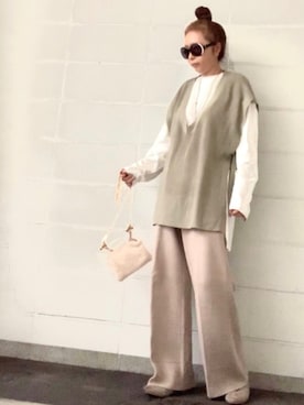 「pocket（ポケット）のアイテム」を使った、noah🐈さん（レディース・160cm）の春コーディネート