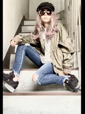 noah🐈さん（レディース・160cm）の秋コーディネート