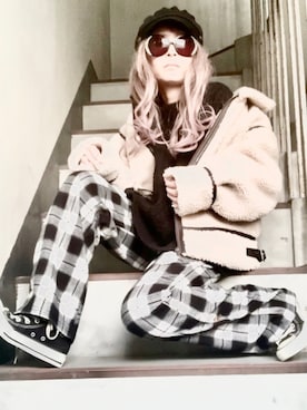 noah🐈さん（レディース・160cm）の冬コーディネート