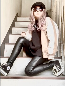 noah🐈さん（レディース・160cm）の冬コーディネート