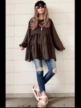 noah🐈さん（レディース・160cm）の春コーディネート