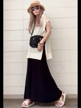 noah🐈さん（レディース・160cm）の夏コーディネート