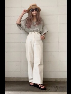 noah🐈さん（レディース・160cm）の夏コーディネート