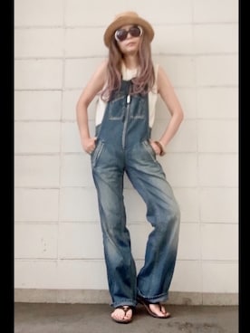 「UGG（アグ）のアイテム（ビーチサンダル）」を使った、noah🐈さん（レディース・160cm）の夏コーディネート
