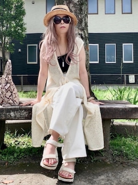 noah🐈さん（レディース・160cm）の夏コーディネート